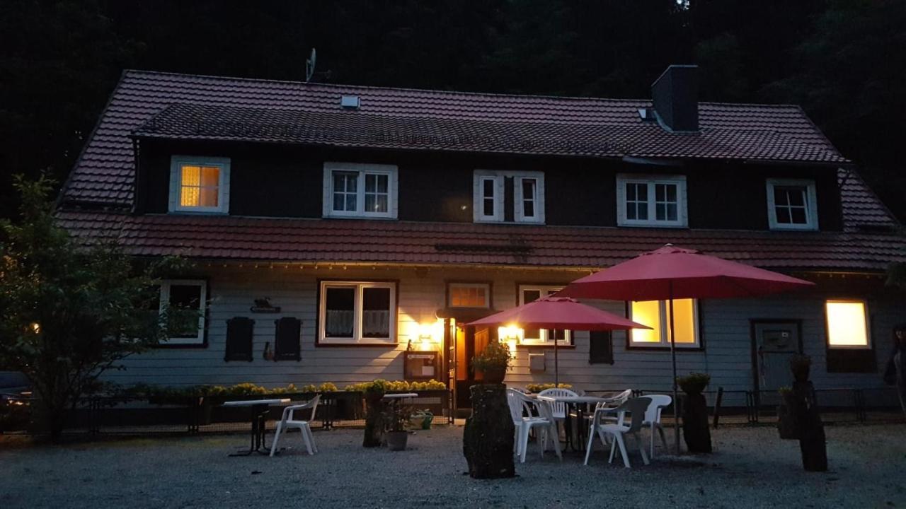 Waldpension Harzer Waldwinkel Bad Grund Extérieur photo